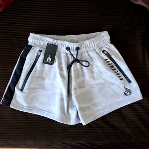 Ryderwear Combat Fleece Arnie Shorts - Grey Camo